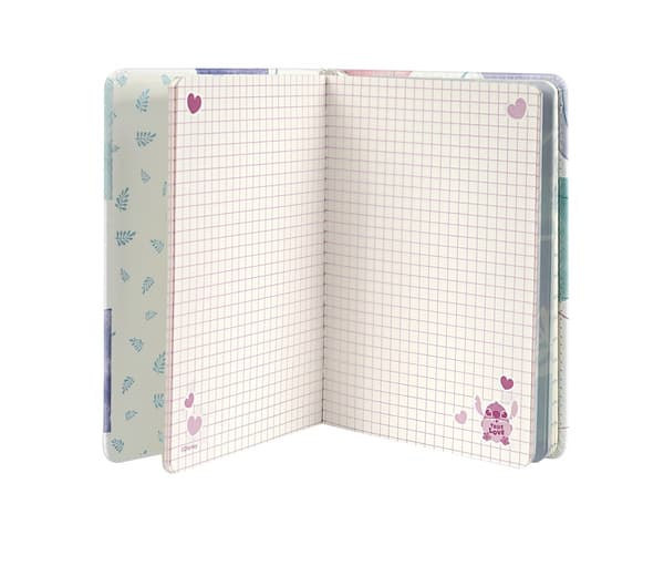 Notebook B6 Stitch Squishy 3D-mönster 1 Uteplats