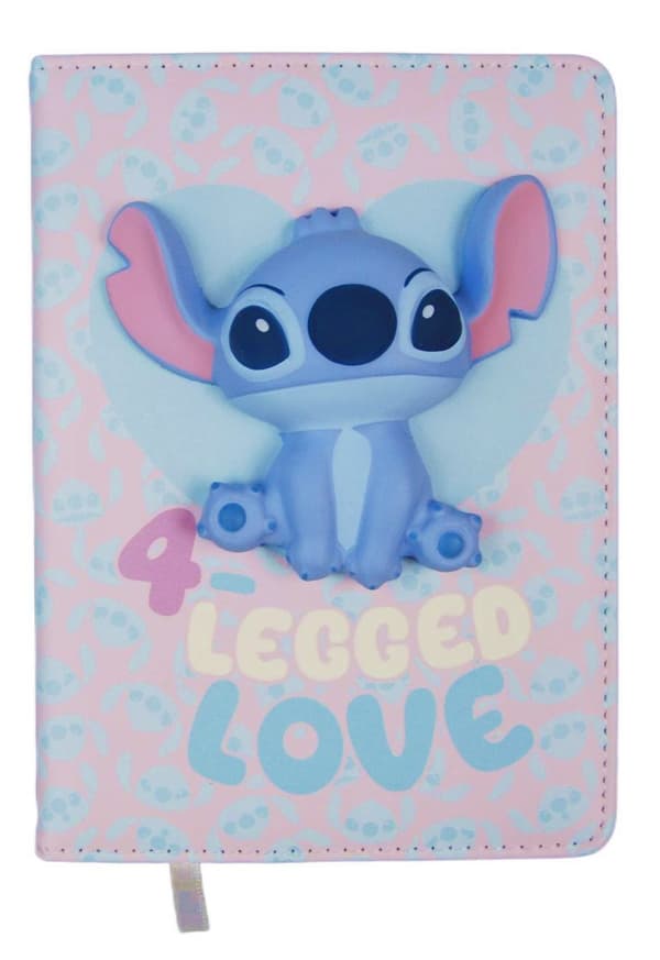 Notebook B6 Stitch Squishy 3D-mönster 1 Uteplats