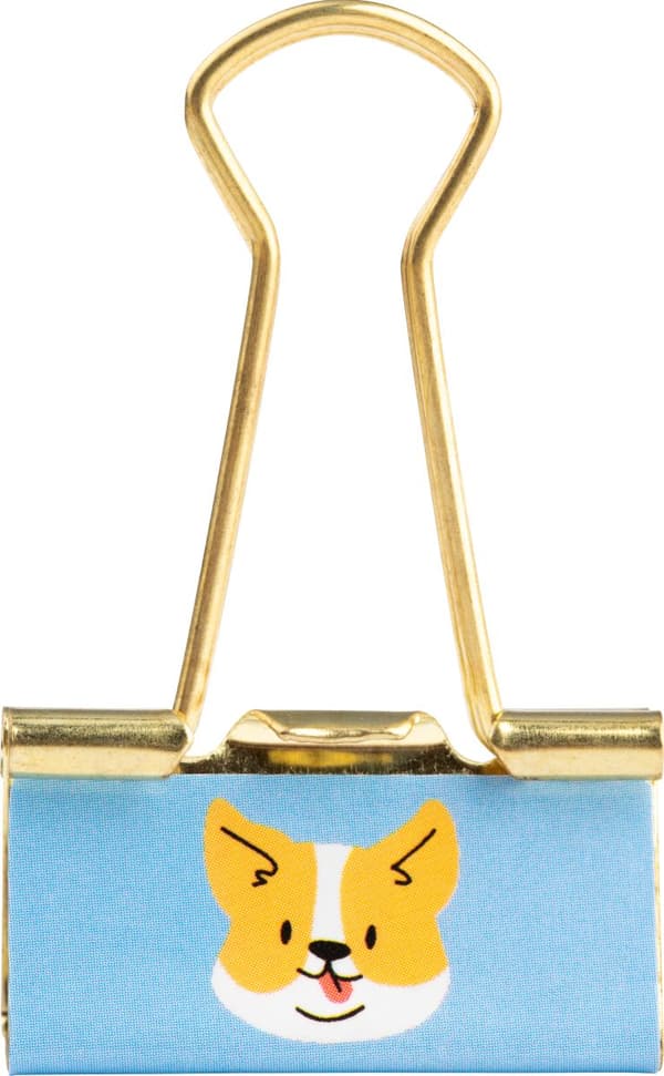 Cat&Dog metal clips katte og hunde 6 stk Happy Color