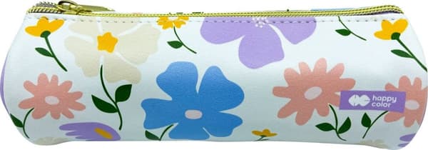 Bloom Pastel hvidt blomsterrør penalhus Happy Color