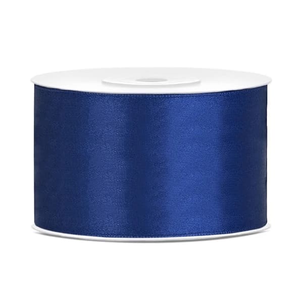 Satiininauha 38 mm/25 m laivastonsininen juhladeco