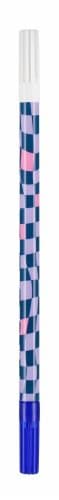 Ainutlaatuinen Pen Eraser Purple Grid Starpak