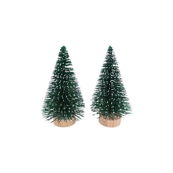 Juletræer 10 cm 2 stk Craft-Fun Series