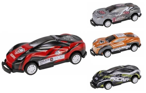 Metal racerbil 8cm Mega Creative