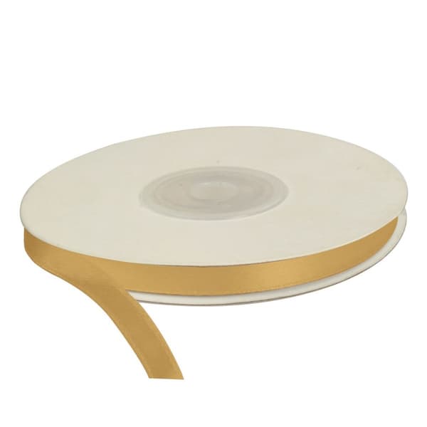 Satinband 6 mm x 25 m Guld