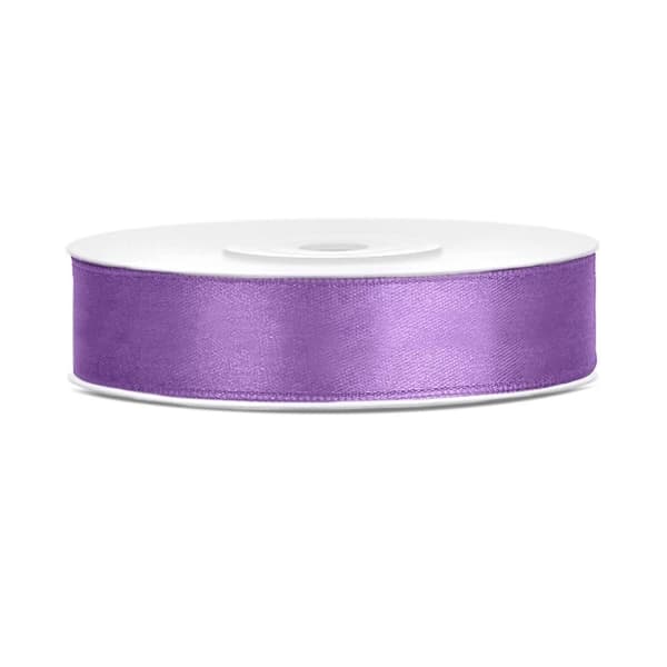 Satiininauha 12 mm x 25 m Laventeli