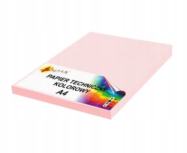 Tekninen paperi A4 260g pink pastelli v2 50 arkkia