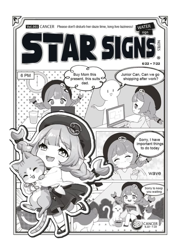 Muistikirja B5 neliö 72k mustavalkoinen Manga Anime M&G