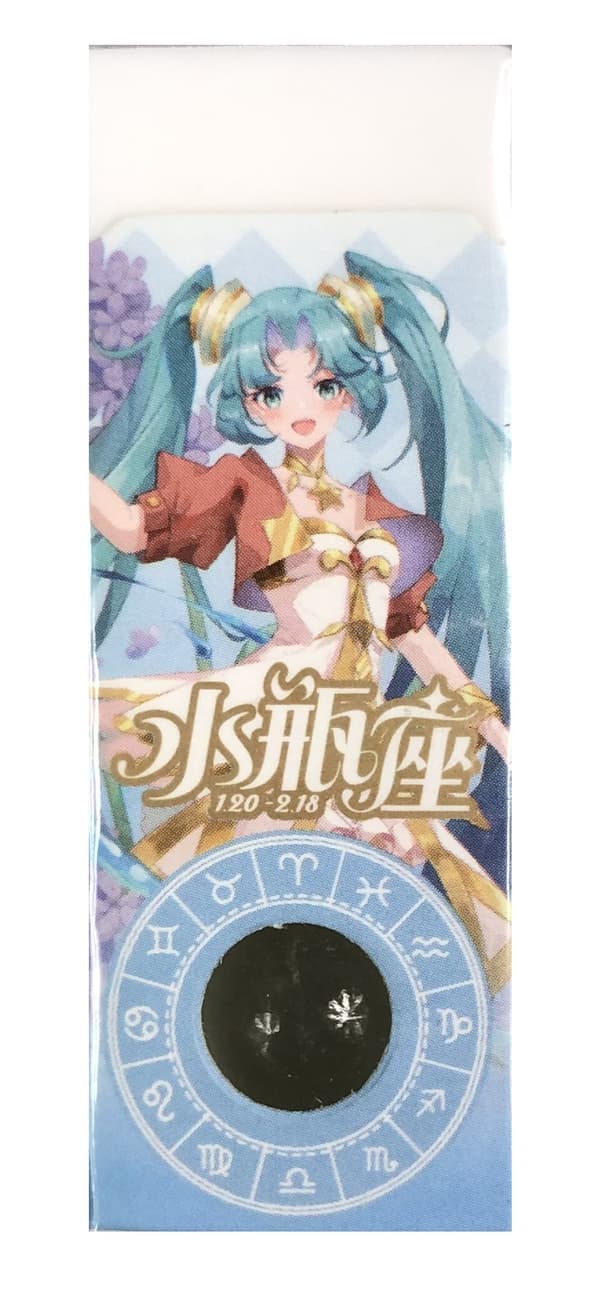 Koreansk Manga Flower M&G Clear Crystal Eraser