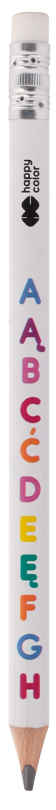 Happy Color Jumbo Triangular 2B Alphabet Learning Pencil