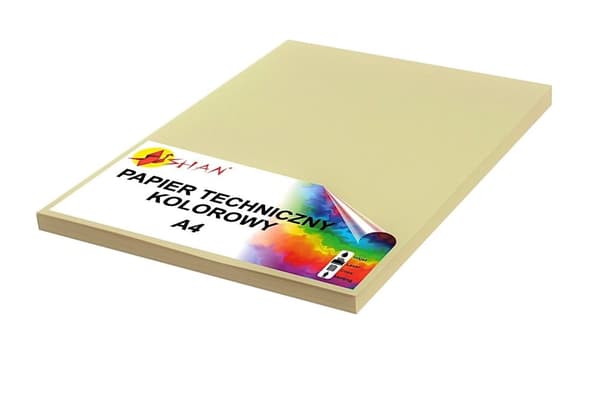 Farvet papir A4 160g brunt ler v2 50 ark