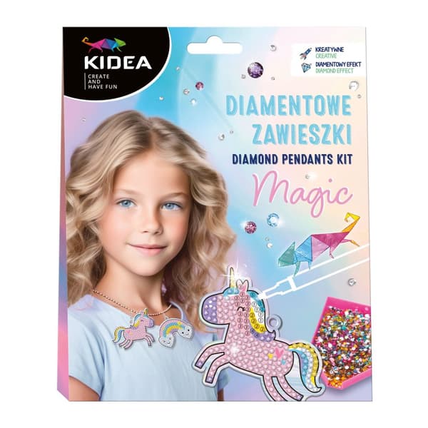 Diamant vedhæng Magic Kidea