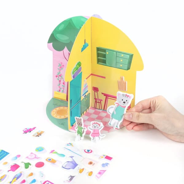Kidea 3D Kitten House Creative Kit