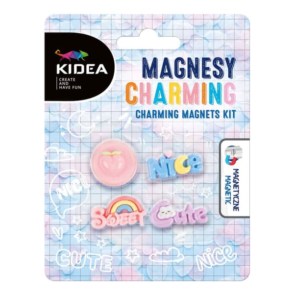 Kidea charmiga magneter 4 st