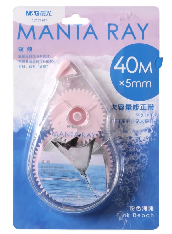 Blue Planet Correction Tape 40mx5mm M&G