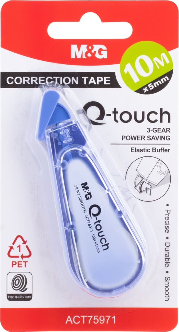 Q-Touch Correction Tape 10mx5mm M&G
