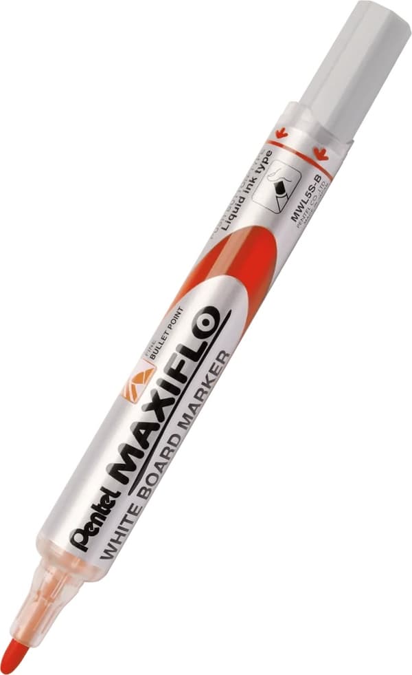 Maxiflo Pentel Red Dry Erase Marker
