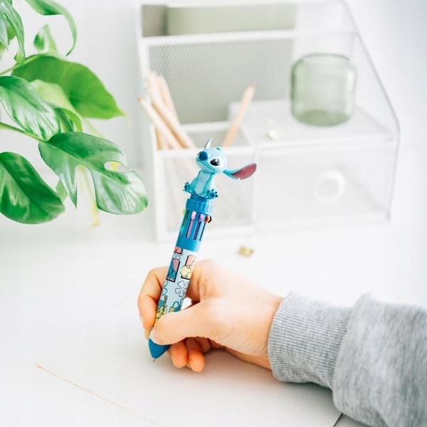 Stitch Disney Erik 10-farvet blisterfigur pen