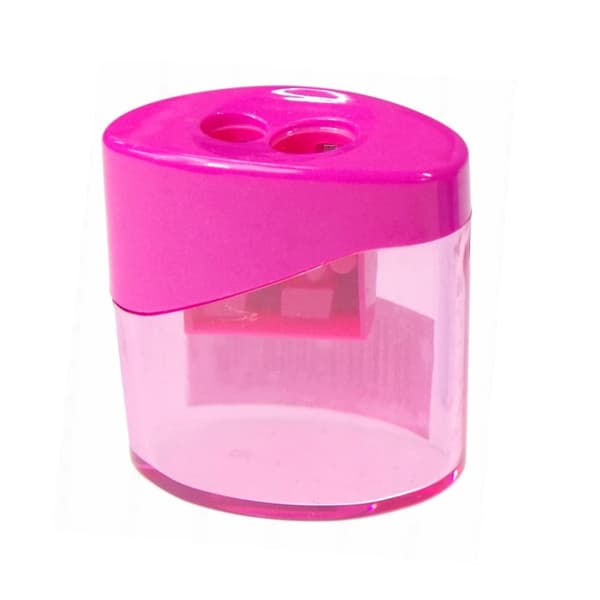 Dobbelt spidser med beholder Pink 12 stk BOX Shan