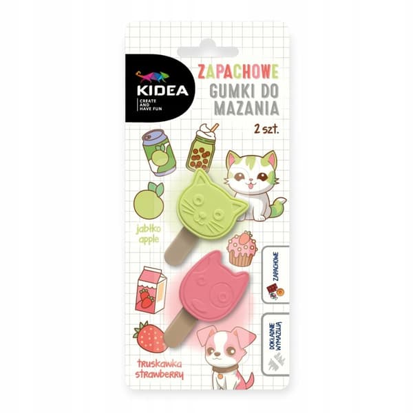 Kidea doftande djurgummi 2 st blister