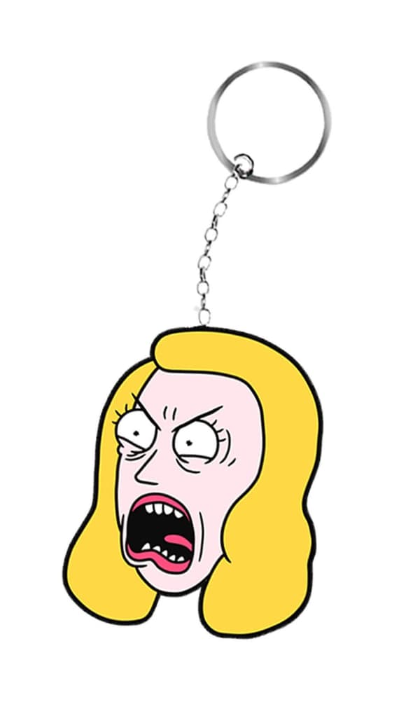Rick and Morty v2 gumminyckelring Ert Group