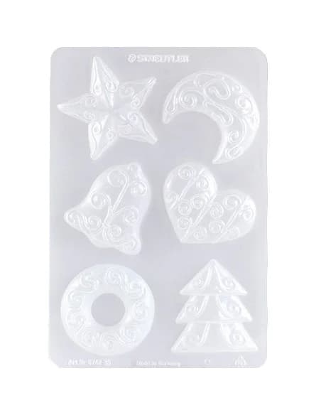 Fimo juletræspynt Støbeform