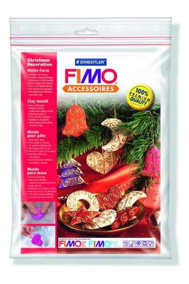 Fimo juletræspynt Støbeform