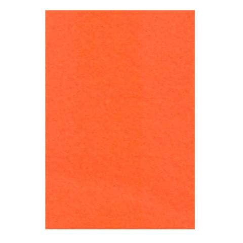 Dekorativ impregnerad filt orange 4mm 20x30cm Happy Color