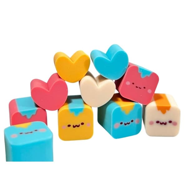 Glad penna suddgummi i fodral 3 st Tochain