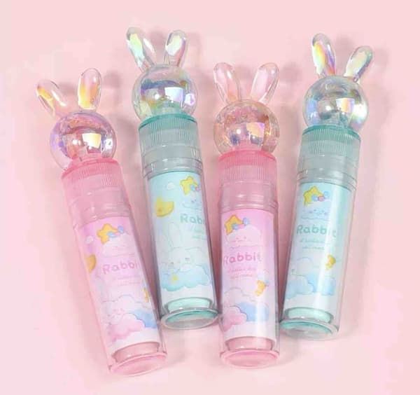 Crystal Rabbit Tochain Pencil Eraser