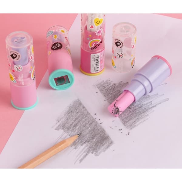 Lucky Tochain Eraser Sharpener
