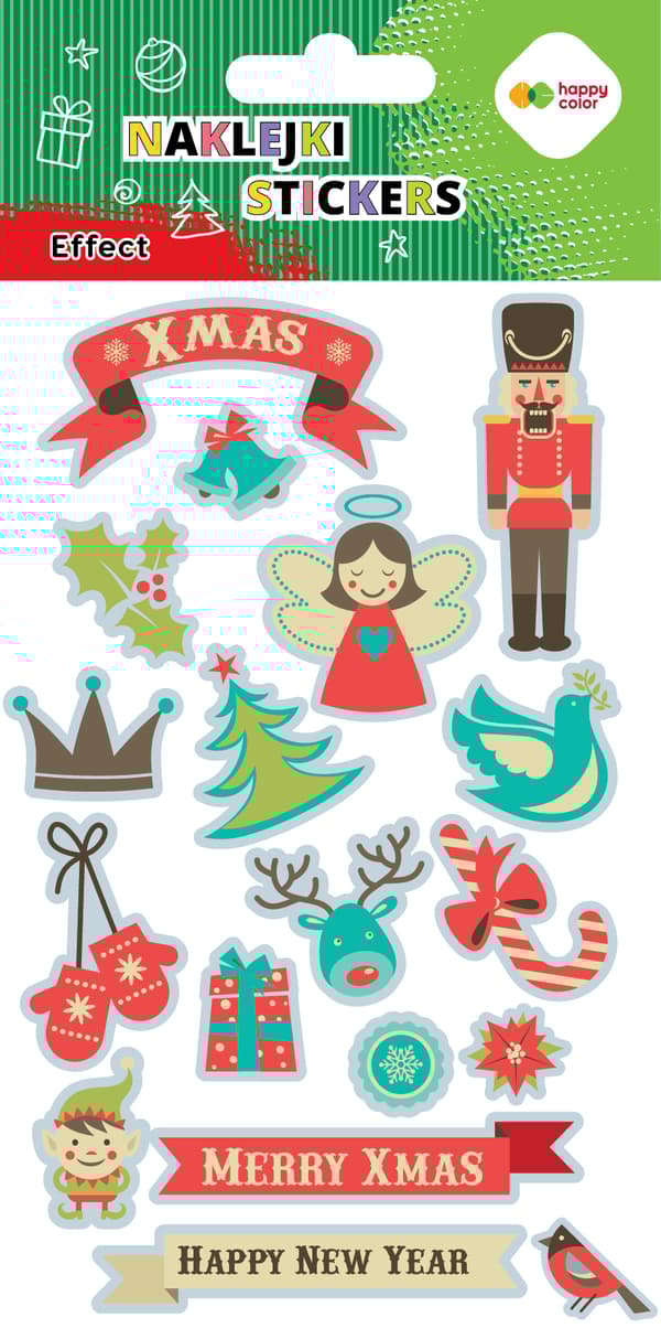 Xmas EFFECT -tarrat - Xmas Happy Color