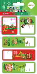 Pikkukuva 1 / 2: Xmas EFFECT -tarrat - Elfs Tag Happy Color