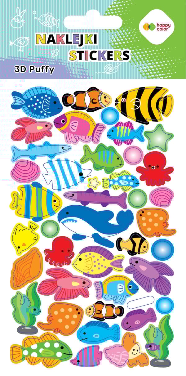 Puffy Tarrat - Fishes Happy Color