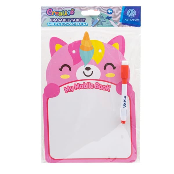 AstraFun dry erase board med tusch
