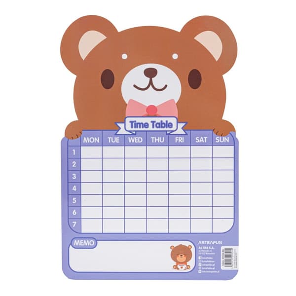 AstraFun dry erase board med tusch