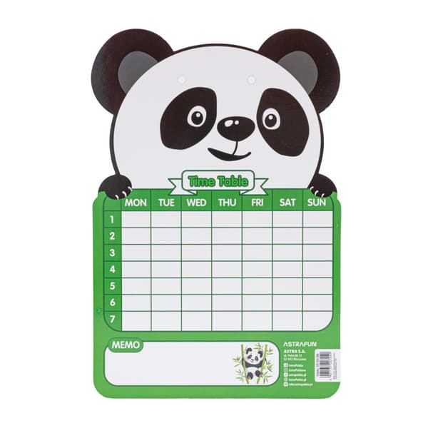 AstraFun dry erase board med tusch