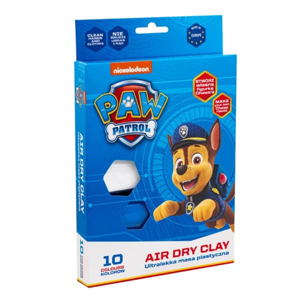 Ultralätt Modeling Clay Paw Patrol Chase 10 färger Astra