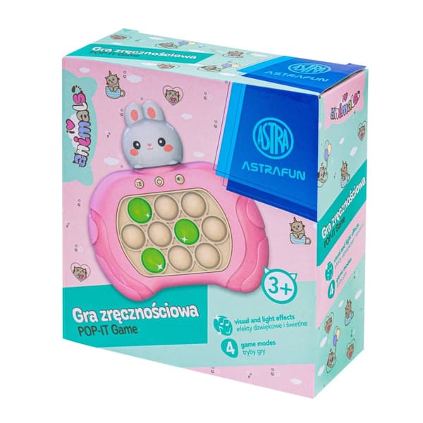 POP-IT Animals Bunny Arcade Game AstraFun