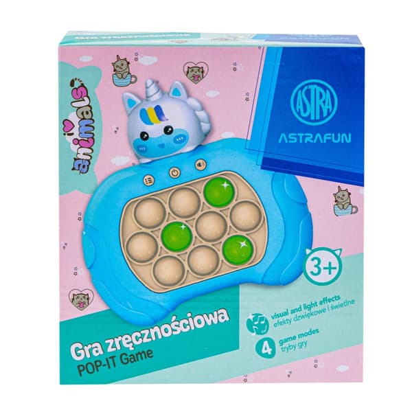 POP-IT Animals Unicorn Arcade-peli AstraFun