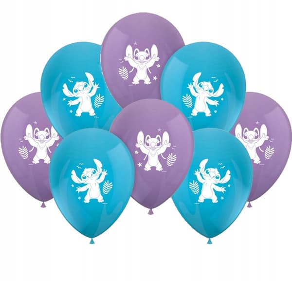 Stitch&Angel balloner 8 stk