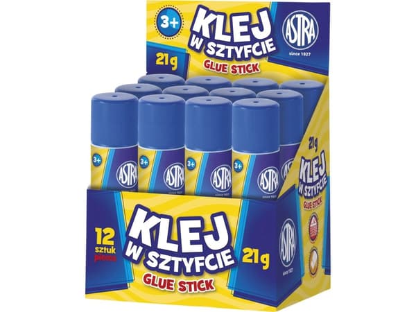 Limstift 21g Astra BOX 12 stk