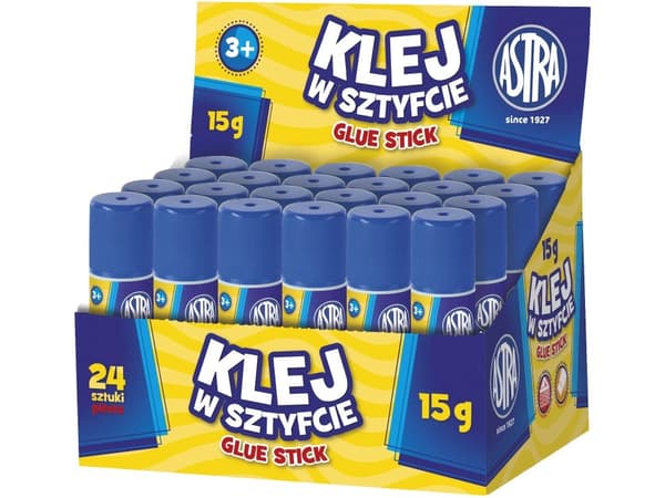 Limstift 15g Astra BOX 24 stk