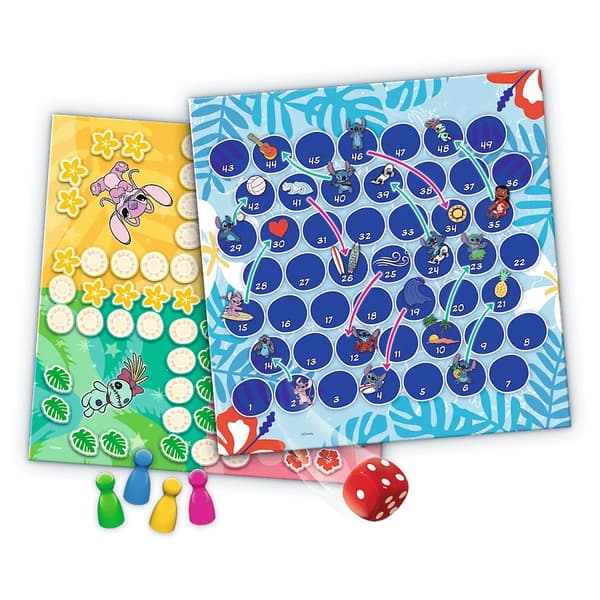 Spel 2in1 Lilo and Stitch Chinese Man/Ormar och Stegar Trefl