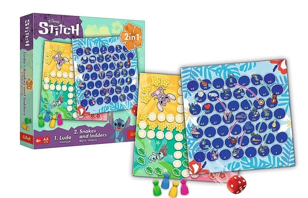 Spel 2in1 Lilo and Stitch Chinese Man/Ormar och Stegar Trefl