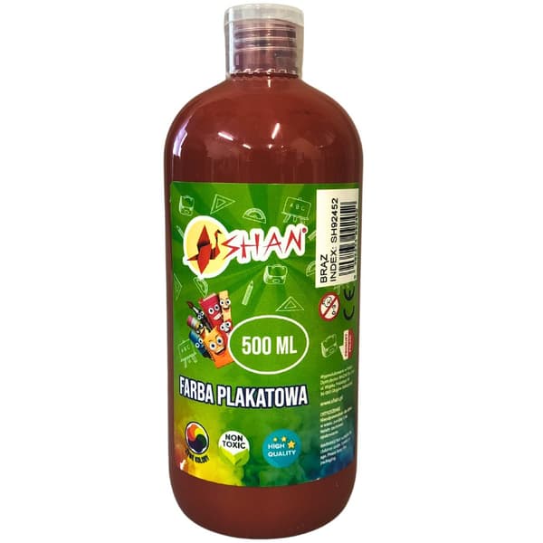 Julistemaali ruskea 500 ml Shan