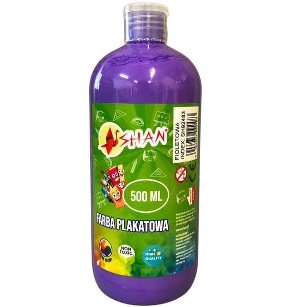 Plakat maling lilla 500 ml Shan