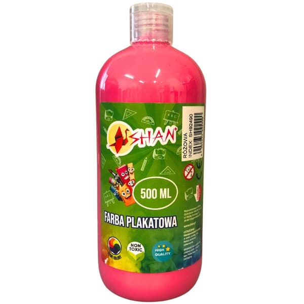 Poster färg rosa 500 ml Shan