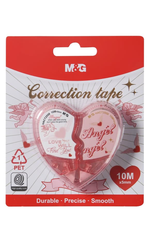 Kärlekskorrigeringstejp 10mx5mm M&G