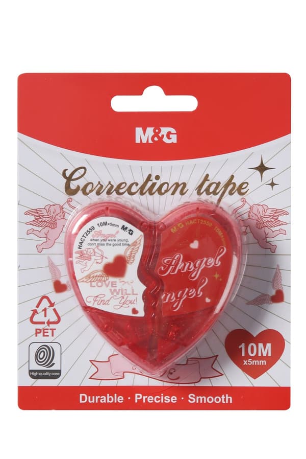 Kärlekskorrigeringstejp 10mx5mm M&G